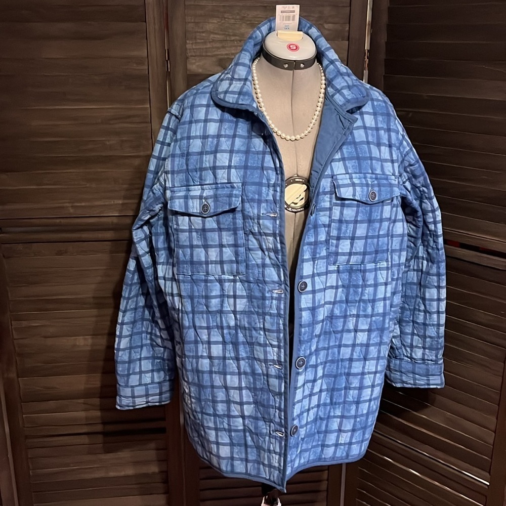 New Beautiful Quilted Jacket Size 20 - Picture 5 of 10